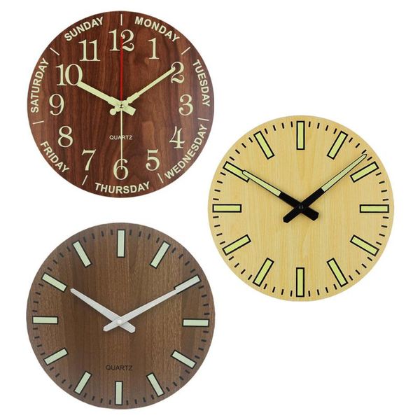 wall clocks wood clock 11 inch silent non ticking luminous battery operated for kitchen bedroom home office decor
wall clocks wood clock 11 inch silent non ticking luminous battery operated for kitchen bedroom home office decor