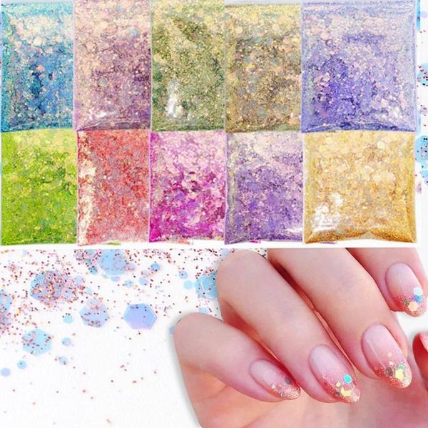 nail glitter 1bag mermaid flake sparkly 3d hexagon colorful chameleon sequins spangles gel polish manicure nails art decorations, Silver;gold
nail glitter 1bag mermaid flake sparkly 3d hexagon colorful chameleon sequins spangles gel polish manicure nails art decorations, Silver;gold