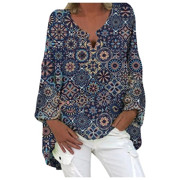 women casual long sleeve cotton and linen loose blouse spring v neck print irregular shirt vintage oversized plus size 5xl 210225, White
women casual long sleeve cotton and linen loose blouse spring v neck print irregular shirt vintage oversized plus size 5xl 210225, White