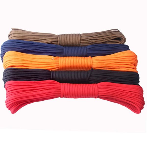 wholesale 4mm 50ft paracord 550 lanyard cord outdoor camping 7 strand rope survival parachute cord 100pcs
wholesale 4mm 50ft paracord 550 lanyard cord outdoor camping 7 strand rope survival parachute cord 100pcs