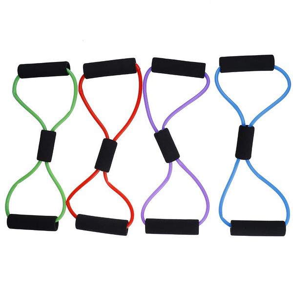resistance bands 8 word fitness rope rubber for elastic band equipment expander workout gym exercise train
resistance bands 8 word fitness rope rubber for elastic band equipment expander workout gym exercise train
