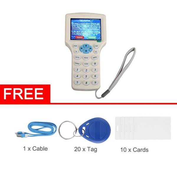 access control card super full-featured rfid id id/ic reader/writer+10 cards+20 tags comes direct decoding
access control card super full-featured rfid id id/ic reader/writer+10 cards+20 tags comes direct decoding