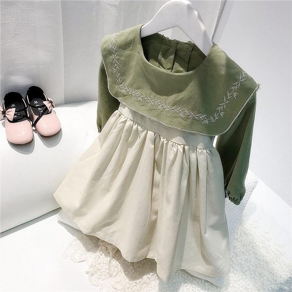 clothing sets 2021 spring girls sweet princess clothes set kids children long sleeve embroidery blouse+overall dress 2pcs suit s11994, White
clothing sets 2021 spring girls sweet princess clothes set kids children long sleeve embroidery blouse+overall dress 2pcs suit s11994, White
