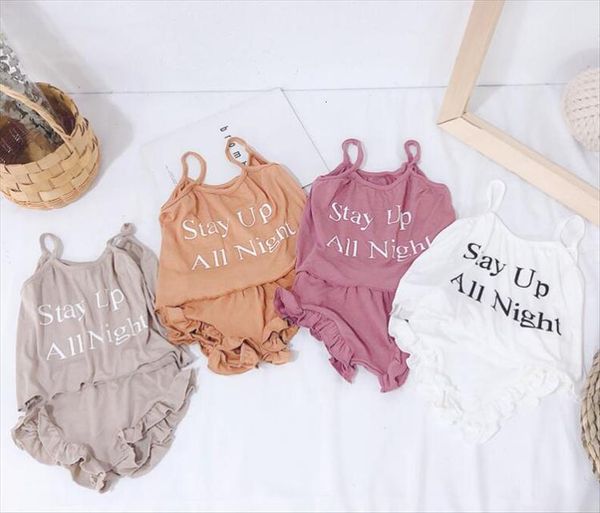 summer kids girls clothes pajamas sets baby girl boys vest pant set cotton casual sleepwear children homewear tracksuit 1 5y, White
summer kids girls clothes pajamas sets baby girl boys vest pant set cotton casual sleepwear children homewear tracksuit 1 5y, White