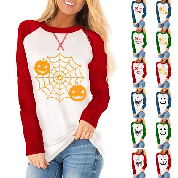 women's hoodies & sweatshirts halloween plus size blouse casual patchwork blouses and shirts o-neck long sleeve crop women shirt ropa d, Black
women's hoodies & sweatshirts halloween plus size blouse casual patchwork blouses and shirts o-neck long sleeve crop women shirt ropa d, Black