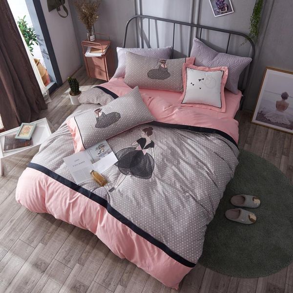 bedding sets bedroom cotton set child cartoon ballet bed linen bedclothes duvet cover flat sheet pillowcase /full/twin
bedding sets bedroom cotton set child cartoon ballet bed linen bedclothes duvet cover flat sheet pillowcase /full/twin