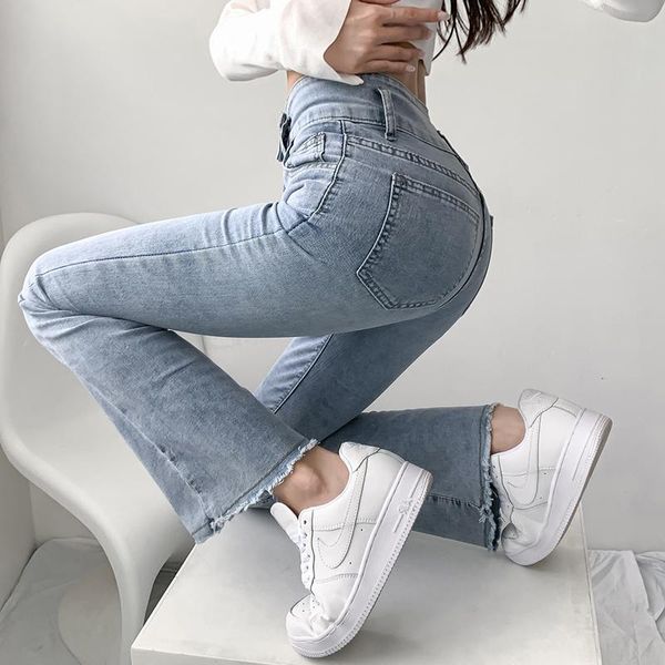 women's jeans shnsophi autumn skinny bell bottom denim women high waist korean stretch flare pants casual pantalones de mujer, Blue
women's jeans shnsophi autumn skinny bell bottom denim women high waist korean stretch flare pants casual pantalones de mujer, Blue