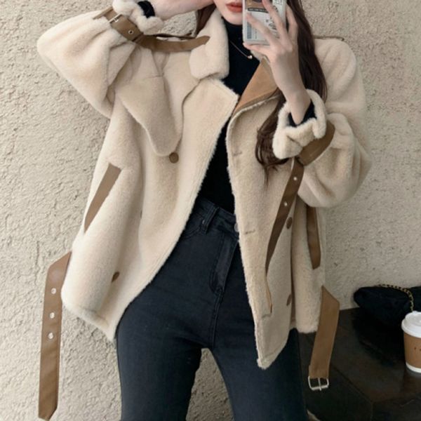 2021 new style winter women's jacket cover japanese thin selling sheep wool double breasted and long sleeve 7mxl, Black;brown
2021 new style winter women's jacket cover japanese thin selling sheep wool double breasted and long sleeve 7mxl, Black;brown
