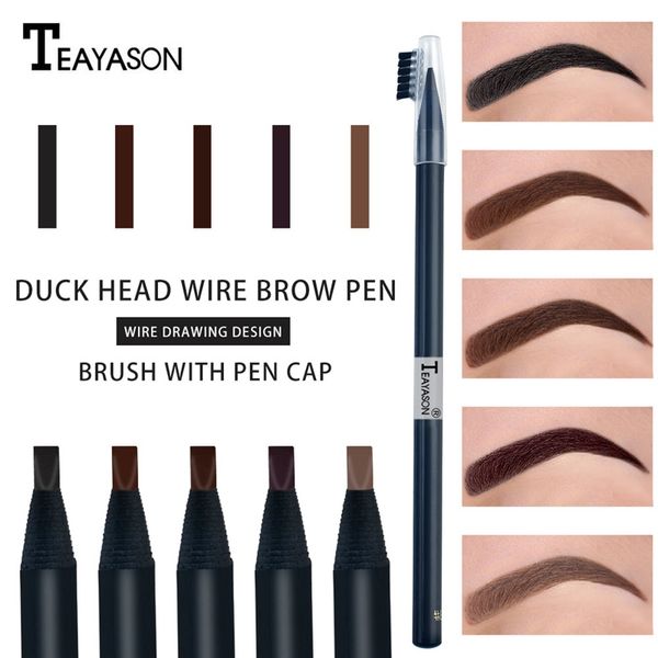 microblading eyebrow pen waterproof permanent makeup eye brow pencil positioning lip dark brown eyebrow maquillaje 0741
microblading eyebrow pen waterproof permanent makeup eye brow pencil positioning lip dark brown eyebrow maquillaje 0741