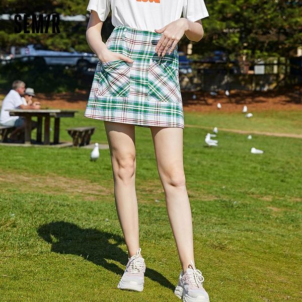 skirts semir women 2021 summer retro plaid high waist youth laides design sense niche for party, Black
skirts semir women 2021 summer retro plaid high waist youth laides design sense niche for party, Black