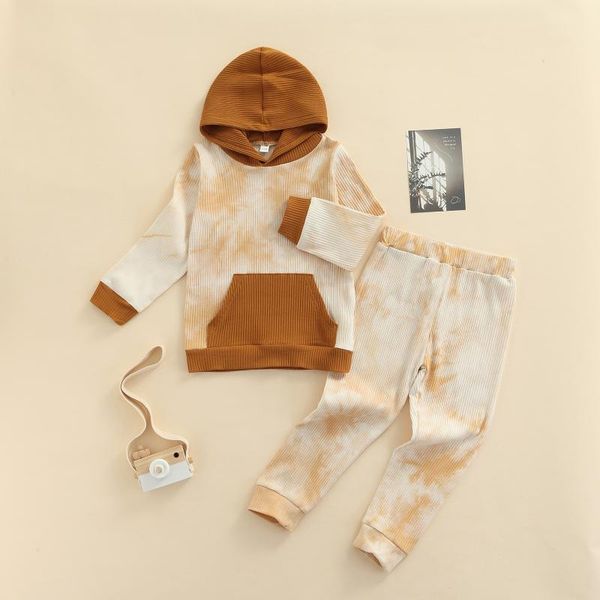 clothing sets spring and autumn 2 pcs toddler tie-dye outfits boys ribbed long sleeve hooded sweatshirt with pocket + trousers, White
clothing sets spring and autumn 2 pcs toddler tie-dye outfits boys ribbed long sleeve hooded sweatshirt with pocket + trousers, White