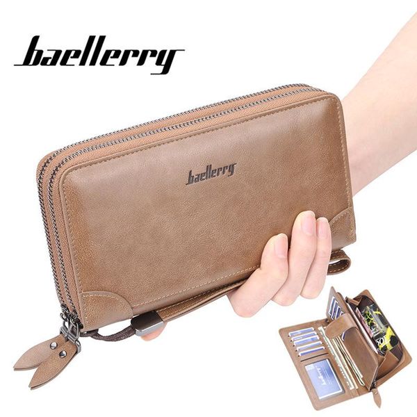 wallets baellerry men long business double zipper bags multi card position purse cell phone pocket for male carteira masculina, Red;black
wallets baellerry men long business double zipper bags multi card position purse cell phone pocket for male carteira masculina, Red;black