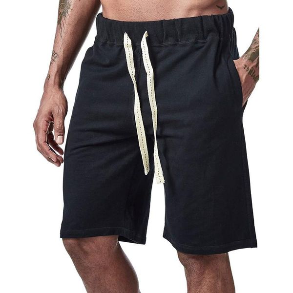 men's shorts summer style men casual loose knee length cargo with pockets fitness running workout mens big size, White;black
men's shorts summer style men casual loose knee length cargo with pockets fitness running workout mens big size, White;black