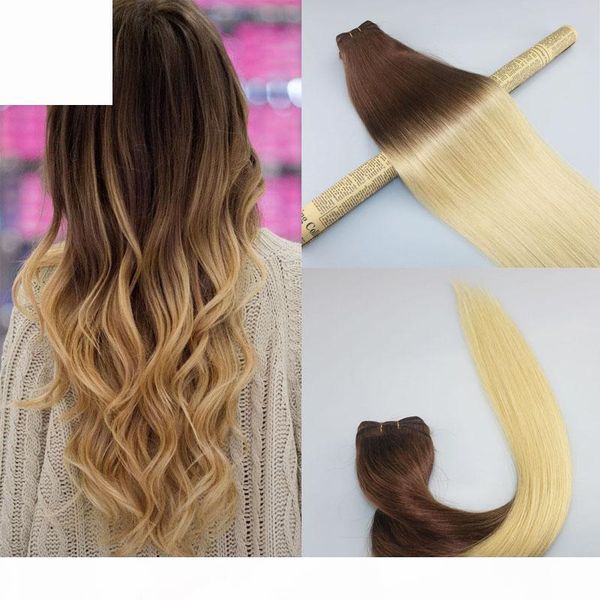 human hair weave ombre dye color brazilian virgin hair weft bundle extensions two tone 4#brown to #613 bleached blonde, Black
human hair weave ombre dye color brazilian virgin hair weft bundle extensions two tone 4#brown to #613 bleached blonde, Black