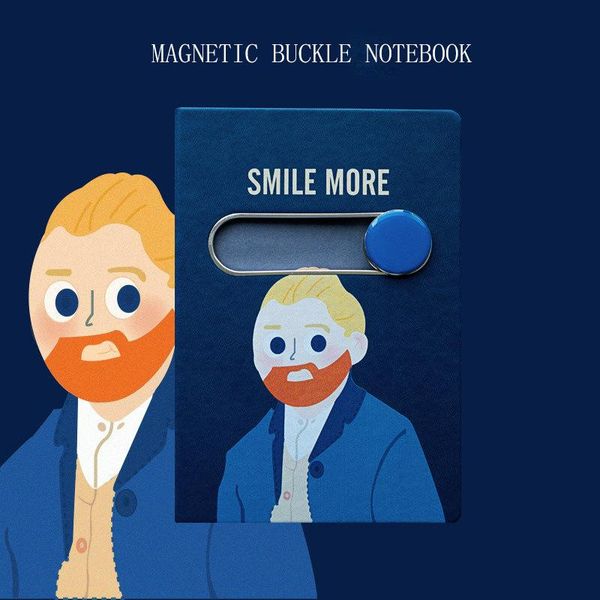 notepads 2021 b6 creative patent magnetic buckle codebook simple cartoon girl wind belt pen campus notebook office stationery, Purple;pink
notepads 2021 b6 creative patent magnetic buckle codebook simple cartoon girl wind belt pen campus notebook office stationery, Purple;pink