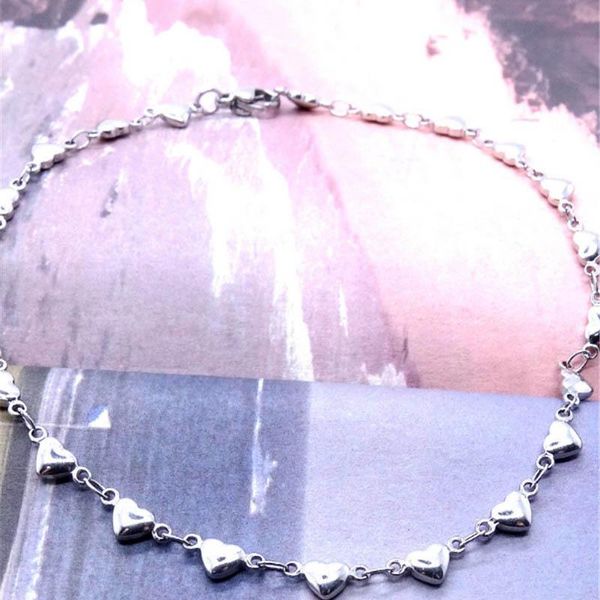 anklets women ankel bracelets stainless steel heart and charm cute fashion jewelry, Red;blue
anklets women ankel bracelets stainless steel heart and charm cute fashion jewelry, Red;blue