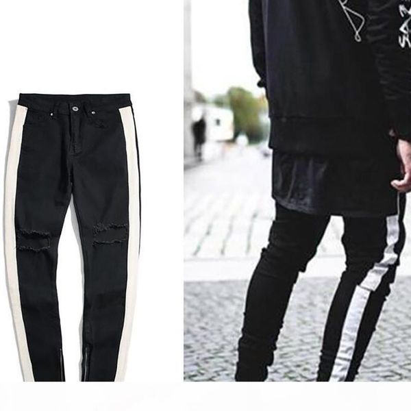 mens denim pants new arrival ripped tailoring strip zipper trousers slim fit mens small feet jeans size -xxl, Blue
mens denim pants new arrival ripped tailoring strip zipper trousers slim fit mens small feet jeans size -xxl, Blue