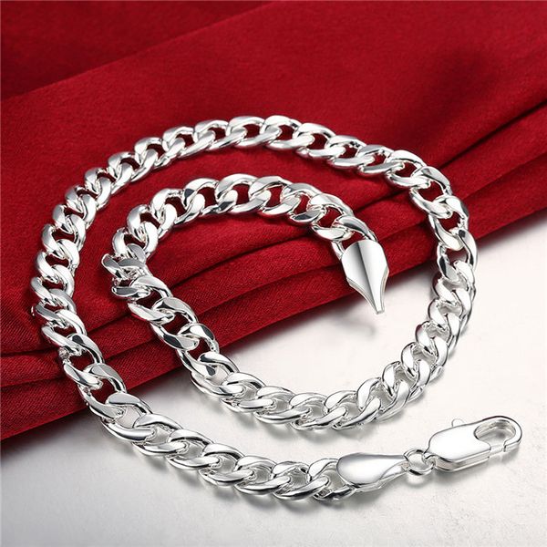 men's shrimp clasp side sterling silver plated necklace dmsn133 size 20inchs*10mm ; fashion 925 silver plate necklaces jewelry chain
men's shrimp clasp side sterling silver plated necklace dmsn133 size 20inchs*10mm ; fashion 925 silver plate necklaces jewelry chain