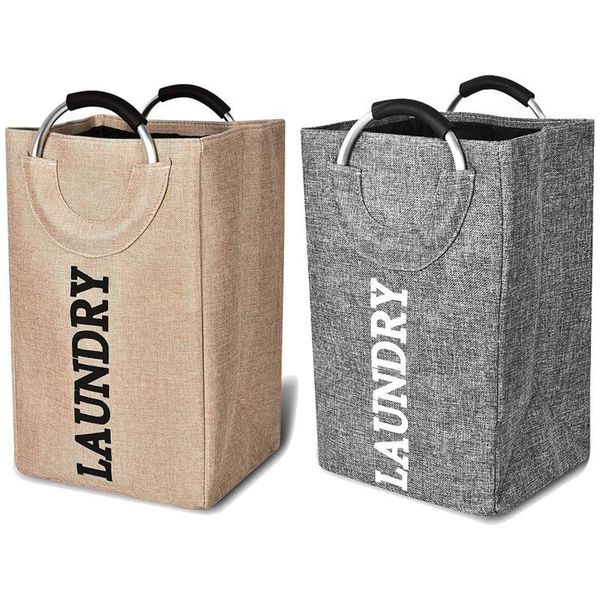 2pcs haundry large laundry hamper bag with handles, collapsible,modern laundry basket for dorm room, beige & gray
2pcs haundry large laundry hamper bag with handles, collapsible,modern laundry basket for dorm room, beige & gray
