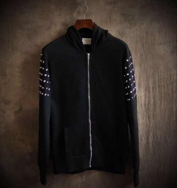 men's jackets high-end plus size clothes male fashion rivets decoration coats & man loose thick hooded outwear s -4xl, Black;brown
men's jackets high-end plus size clothes male fashion rivets decoration coats & man loose thick hooded outwear s -4xl, Black;brown