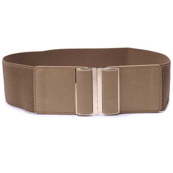 womens 7.5cm wide belt elastic stretch cinch waistband lady cummerband skinny soft around waist band simple femme dress p0817, Black;brown
womens 7.5cm wide belt elastic stretch cinch waistband lady cummerband skinny soft around waist band simple femme dress p0817, Black;brown