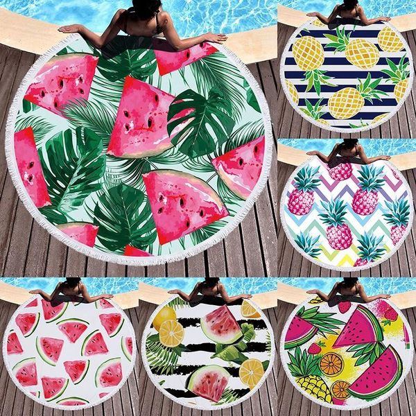 towel summer beach towels with tassels mixed color fruit pineapple lychee pattern round mats home decoration gifts outdoor blank
towel summer beach towels with tassels mixed color fruit pineapple lychee pattern round mats home decoration gifts outdoor blank