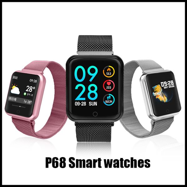 retail p68 smart watch for ios android smart bracelet phones sport watch smartwatch ip67 waterproof fitness tracker for outdoor
retail p68 smart watch for ios android smart bracelet phones sport watch smartwatch ip67 waterproof fitness tracker for outdoor