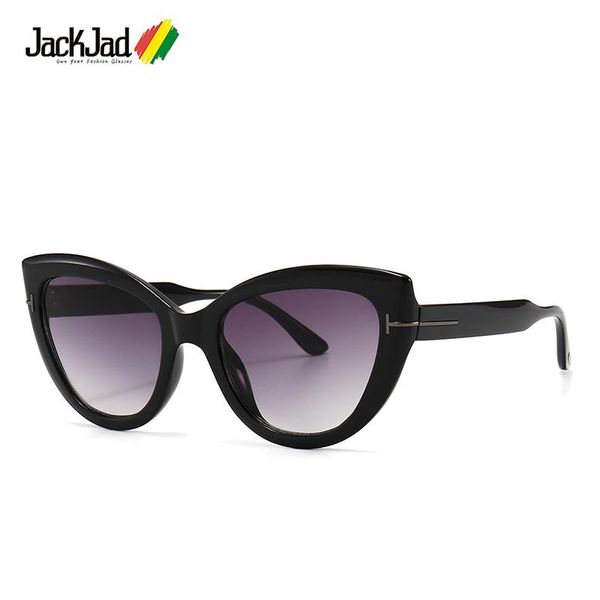 jackjad 2021 fashion classic women cat eye style anya sunglasses vintage gradient brand design sun glasses ft0762, White;black
jackjad 2021 fashion classic women cat eye style anya sunglasses vintage gradient brand design sun glasses ft0762, White;black
