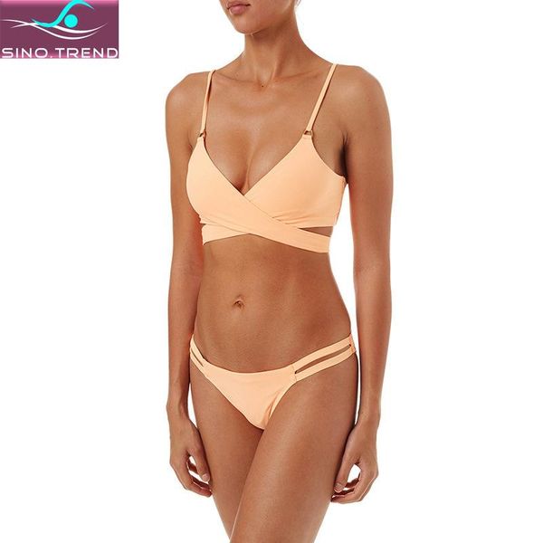 two-piece suits 3 colors criss cross bikini sets women solid swimsuit halter 2021 summer strappy bottom swimwear bathing suit oem/odm
two-piece suits 3 colors criss cross bikini sets women solid swimsuit halter 2021 summer strappy bottom swimwear bathing suit oem/odm