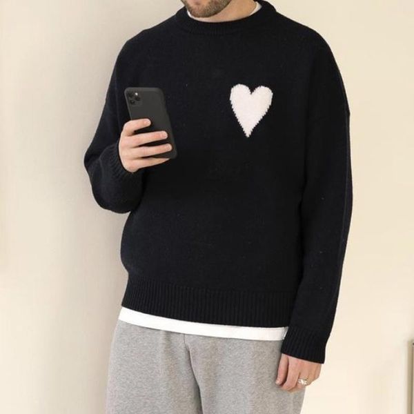 street classic 20fw autumn sweater selling men women sweater winter love knitting pullover fashion crewneck simple kxigt, Black
street classic 20fw autumn sweater selling men women sweater winter love knitting pullover fashion crewneck simple kxigt, Black