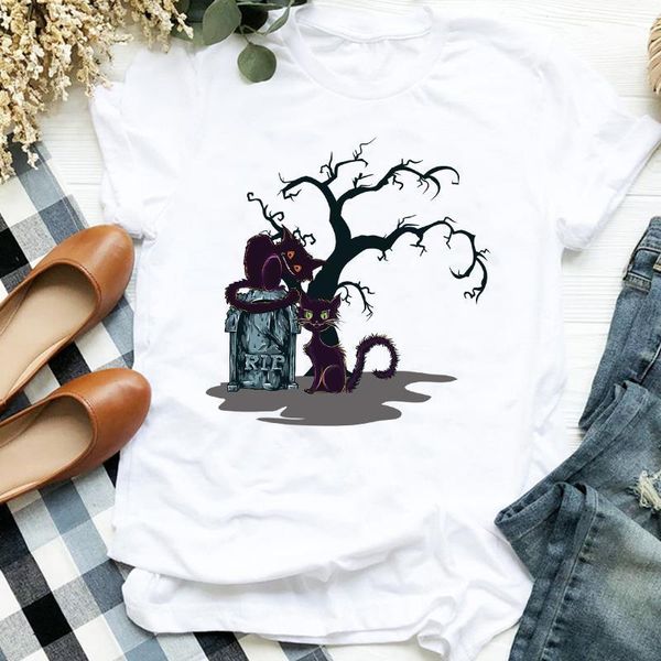 women lady cartoon camisetas mujer autumn fall halloween print tshirt shirt clothes graphic female t tee womens t-shirt, White
women lady cartoon camisetas mujer autumn fall halloween print tshirt shirt clothes graphic female t tee womens t-shirt, White