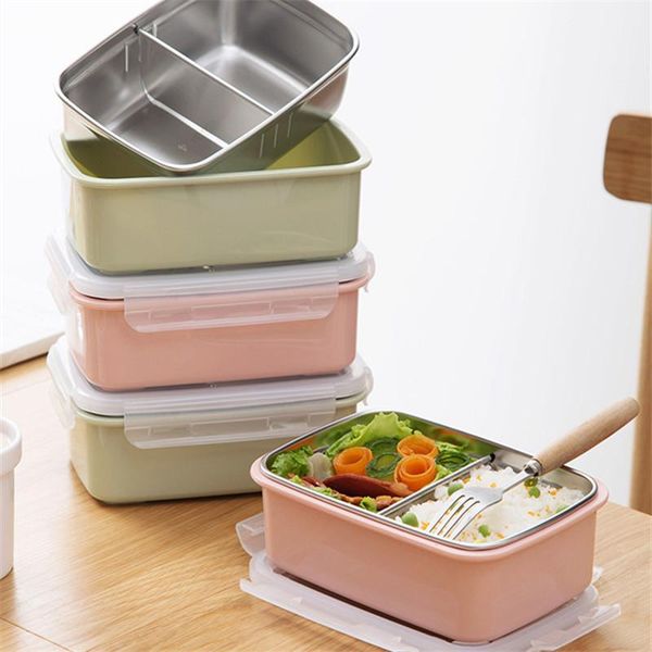 dinnerware sets simple stainless steel lunch box heat insulation portable sealed container for kids picnic school office workers bento
dinnerware sets simple stainless steel lunch box heat insulation portable sealed container for kids picnic school office workers bento