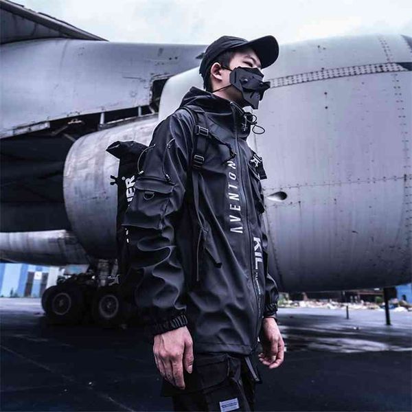 killwinner jacket waterproof winterized techwear darkwear streetwear harajuku 210811, Black;brown
killwinner jacket waterproof winterized techwear darkwear streetwear harajuku 210811, Black;brown