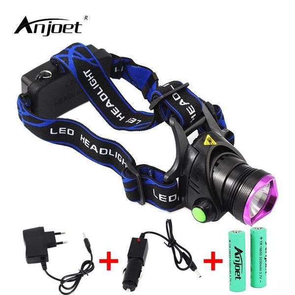 anjoet headlamp xml-t6 rechargeable led headlight caming hunting head lamp light for 18650 battery + charger
anjoet headlamp xml-t6 rechargeable led headlight caming hunting head lamp light for 18650 battery + charger