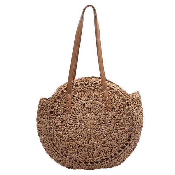 waist bags hand-woven round woman's shoulder bag handbag bohemian summer straw beach travel shopping female tote wicker khaki
waist bags hand-woven round woman's shoulder bag handbag bohemian summer straw beach travel shopping female tote wicker khaki