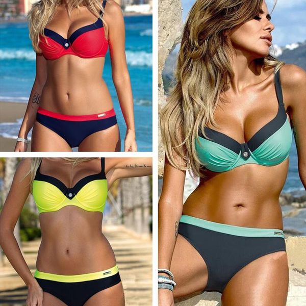 one-piece suits two piece swimwear women push up bikinis bandeau summer beach bathing suit maillot de bain
one-piece suits two piece swimwear women push up bikinis bandeau summer beach bathing suit maillot de bain