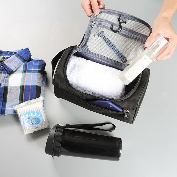 custom logo kosmetiktasche outdoor bag travel polyester large capacity for toiletries men women's make up cosmetic bag
custom logo kosmetiktasche outdoor bag travel polyester large capacity for toiletries men women's make up cosmetic bag