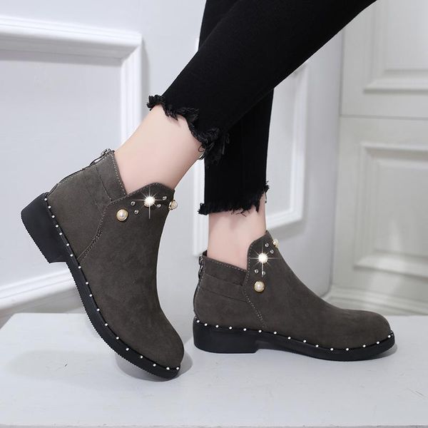 boots women's short ladies fashion ankle leather shoes sneakers winter flock warm feminina salto, Black
boots women's short ladies fashion ankle leather shoes sneakers winter flock warm feminina salto, Black