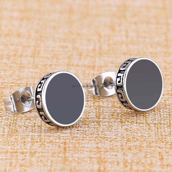 retro round simple stainless steel stud earrings dumbbells earrings stud for men women hiphop fashion jewelry will and sandy, Golden;silver
retro round simple stainless steel stud earrings dumbbells earrings stud for men women hiphop fashion jewelry will and sandy, Golden;silver