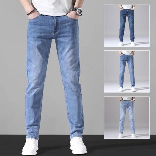 men's jeans stretch loose straight slim pants 2021 summer thin casual men cotton plus size 40, Blue
men's jeans stretch loose straight slim pants 2021 summer thin casual men cotton plus size 40, Blue