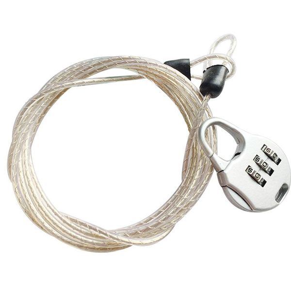 bike locks lumiparty car cover lock with safety steel cable luggage 3-dial combination 78.74" coated
bike locks lumiparty car cover lock with safety steel cable luggage 3-dial combination 78.74" coated