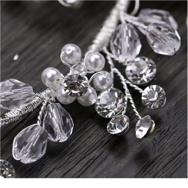 trendy crystal wedding hair comb tiara bride hair accessories bridal headpiece women handmade hair ornaments jllyvf, Silver
trendy crystal wedding hair comb tiara bride hair accessories bridal headpiece women handmade hair ornaments jllyvf, Silver