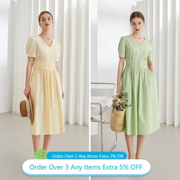 casual dresses fansilanen office lady v-neck puff sleeve yellow green dress female summer 2021 long clothes for women, Black;gray
casual dresses fansilanen office lady v-neck puff sleeve yellow green dress female summer 2021 long clothes for women, Black;gray