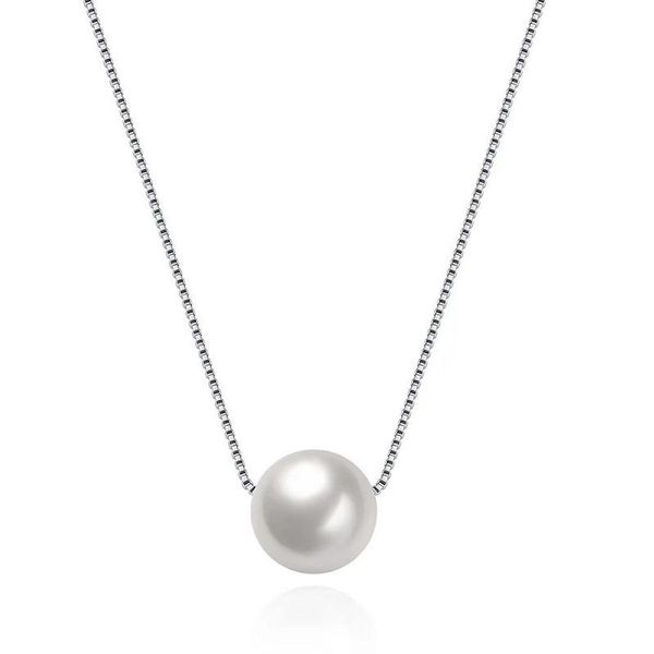 pendant necklaces women's pearl necklace 925 sterling silver simple and exquisite temperament ladies gift
pendant necklaces women's pearl necklace 925 sterling silver simple and exquisite temperament ladies gift