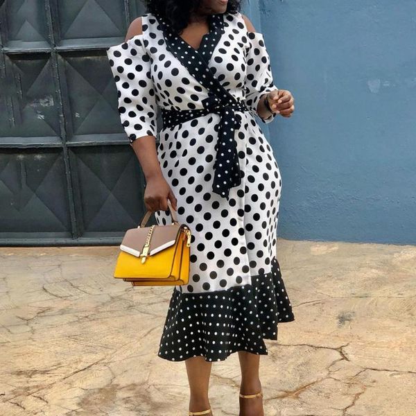 plus size dresses 2021 style lace-up three-quarter sleeve mid-calf v-neck fall women's dress autumn winter fashion lady, Black
plus size dresses 2021 style lace-up three-quarter sleeve mid-calf v-neck fall women's dress autumn winter fashion lady, Black