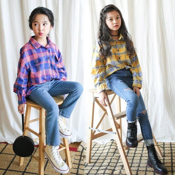 shirts korea style girl's plaid loose shirt long sleeve cotton fashion casual teenage girls clothing, White;black
shirts korea style girl's plaid loose shirt long sleeve cotton fashion casual teenage girls clothing, White;black