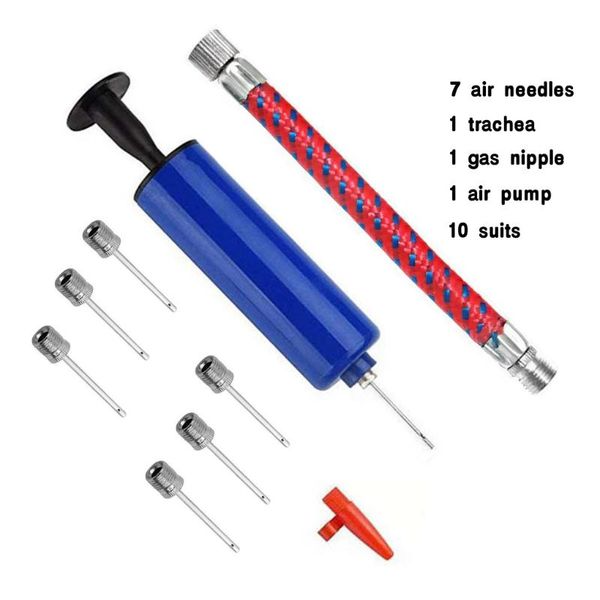 bike pumps 10pcs/set of volleyball football basketball hand pump with needle portable inflatable tool
bike pumps 10pcs/set of volleyball football basketball hand pump with needle portable inflatable tool