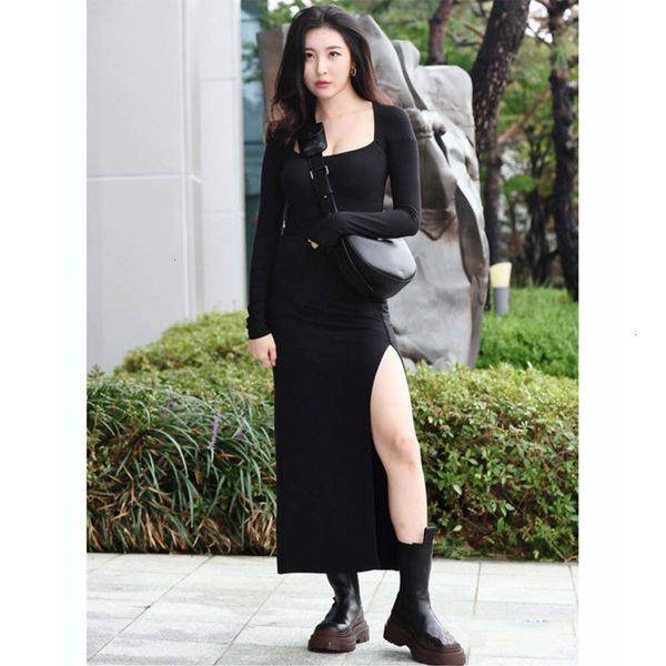 collar autumn 2021 square new product solid split color temperament foundation drs base long skirt female, White
collar autumn 2021 square new product solid split color temperament foundation drs base long skirt female, White