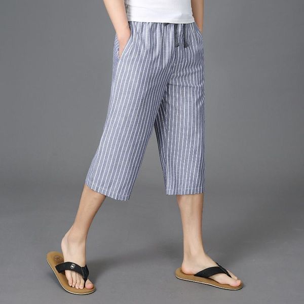 men's sleepwear cotton summer thin pajamas pants loose home large size shorts casual bottoms 21-697, Black;brown
men's sleepwear cotton summer thin pajamas pants loose home large size shorts casual bottoms 21-697, Black;brown