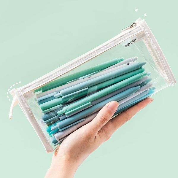 pencil bags simple transparent pen case bag candy color zipper waterproof storage pouch for stationery school cosmetic travel a6459
pencil bags simple transparent pen case bag candy color zipper waterproof storage pouch for stationery school cosmetic travel a6459